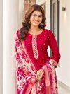 Mithu By Aanchi Crystal Silk Online Kurti With Bottom Dupatta Wholesale